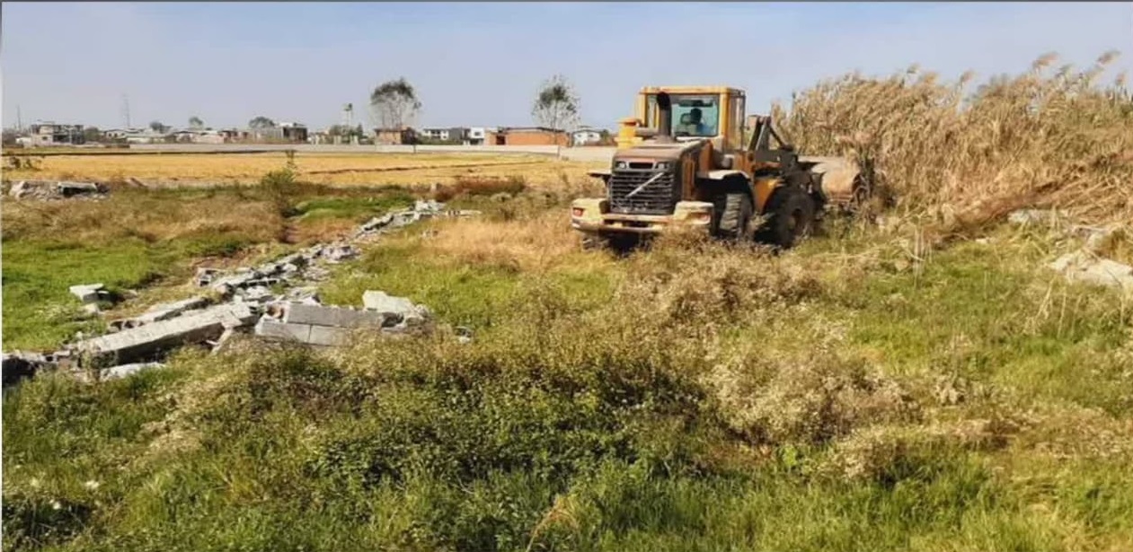 افزون بر ۱۰ هزار متر مربع از اراضی کشاورزی در محمودآباد آزادسازی شد