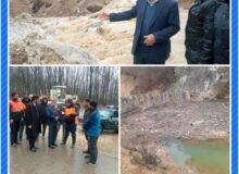 تخلیه چوب آلات پشت سدهای سرشاخه گیر مازندران