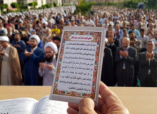 اقامه نماز عید فطر در امامزادگان مازندران