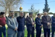 شرکت مدیرکل بنیاد شهید و امورایثارگران مازندران در مراسم تشییع پیکر پاک پدر شهید سوادکوهی در ساری
