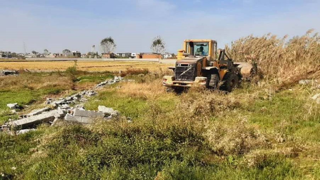 آزادسازی ۲۹۴ میلیارد ریالی اراضی کشاورزی در محمودآباد