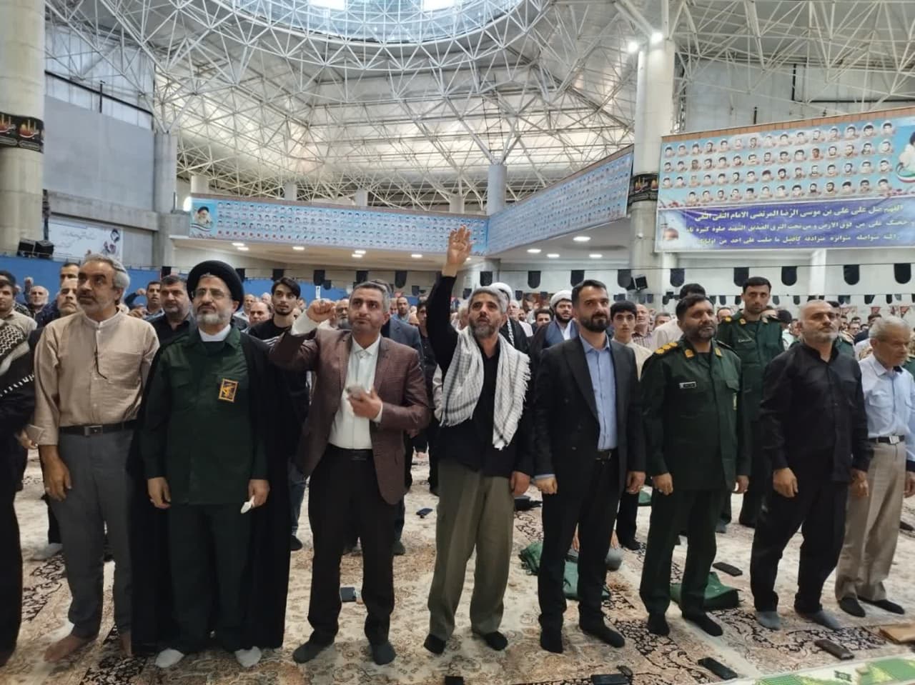 اعلام انزجار نمازگزاران محمودآبادی از جنایت رژیم صهیونیستی