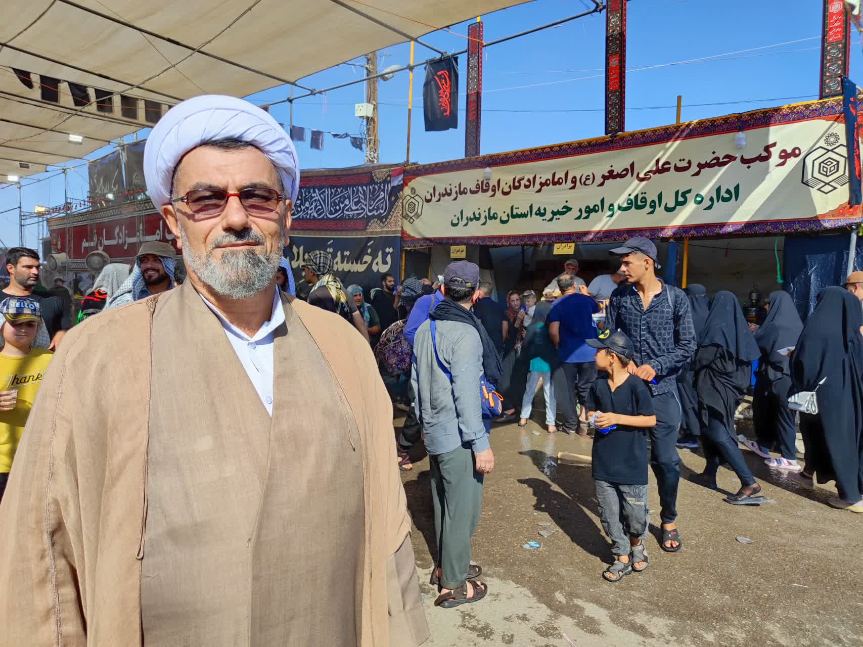 موکب اوقاف مازندران در شهر مقدس سامرا برپا می‌شود