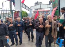 تپشِ عزای حسینی  در شهرستان محمودآباد