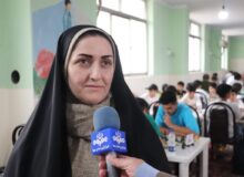 رقابت شطرنج بازان پنج استان کشور در قائم شهر