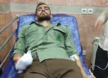 مجروح شدن مامور منابع طبیعی بابل در روز کارمند  قطع انگشت در ازای حفظ منابع منابع طبیعی 