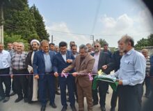 افتتاح ۶۳ پروژه به صورت تجمیعی در روستای دوک شهرستان قائم‌شهر 