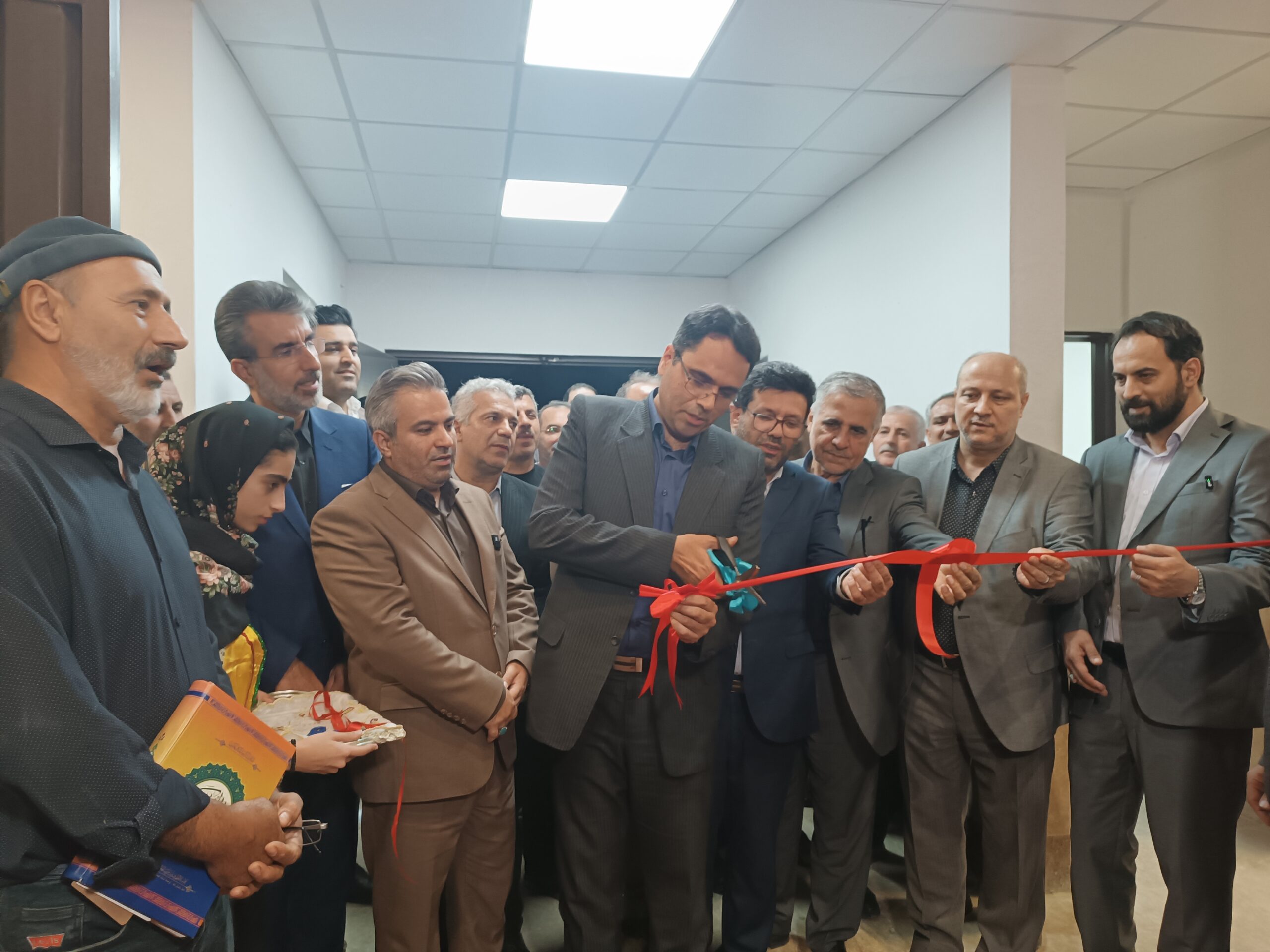 افتتاح سالن چندمنظوره ورزشی روستای کلاگر محله قائمشهر