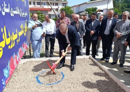 پروژه ساختمان جدید دادگستری نوشهر و دادسرای کلاردشت کلنگ زنی شد