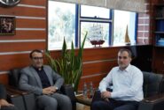 دیدار مدیرکل محیط زیست استان مازندران با مدیر کل بنادر و دریانوردی امیرآباد