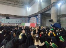 آیین وداع با شهدای گمنام در شهرستان محمودآباد برگزار شد