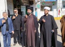 آيين عزاداري و دسته روي فاطميه در محمودآباد برگزار شد