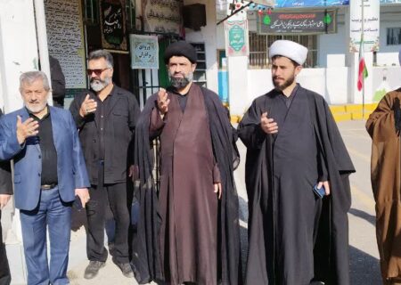 آيين عزاداري و دسته روي فاطميه در محمودآباد برگزار شد